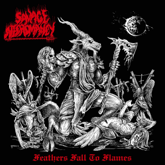 SAVAGE NECROMANCY Feathers Fall To Flames  [CD]
